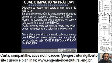 Otimização 3 métodos de armar vigas #engestrutural