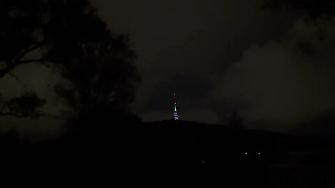 Lighting behind the ‘tower of babel’ ;)