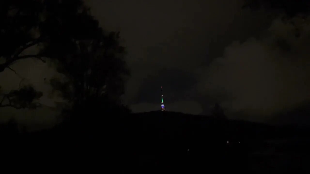 Lighting behind the ‘tower of babel’ ;)