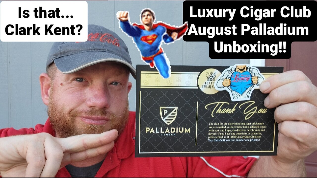 Its a Bird..Its a Plane...Its Luxury Cigar Club August Palladium Box