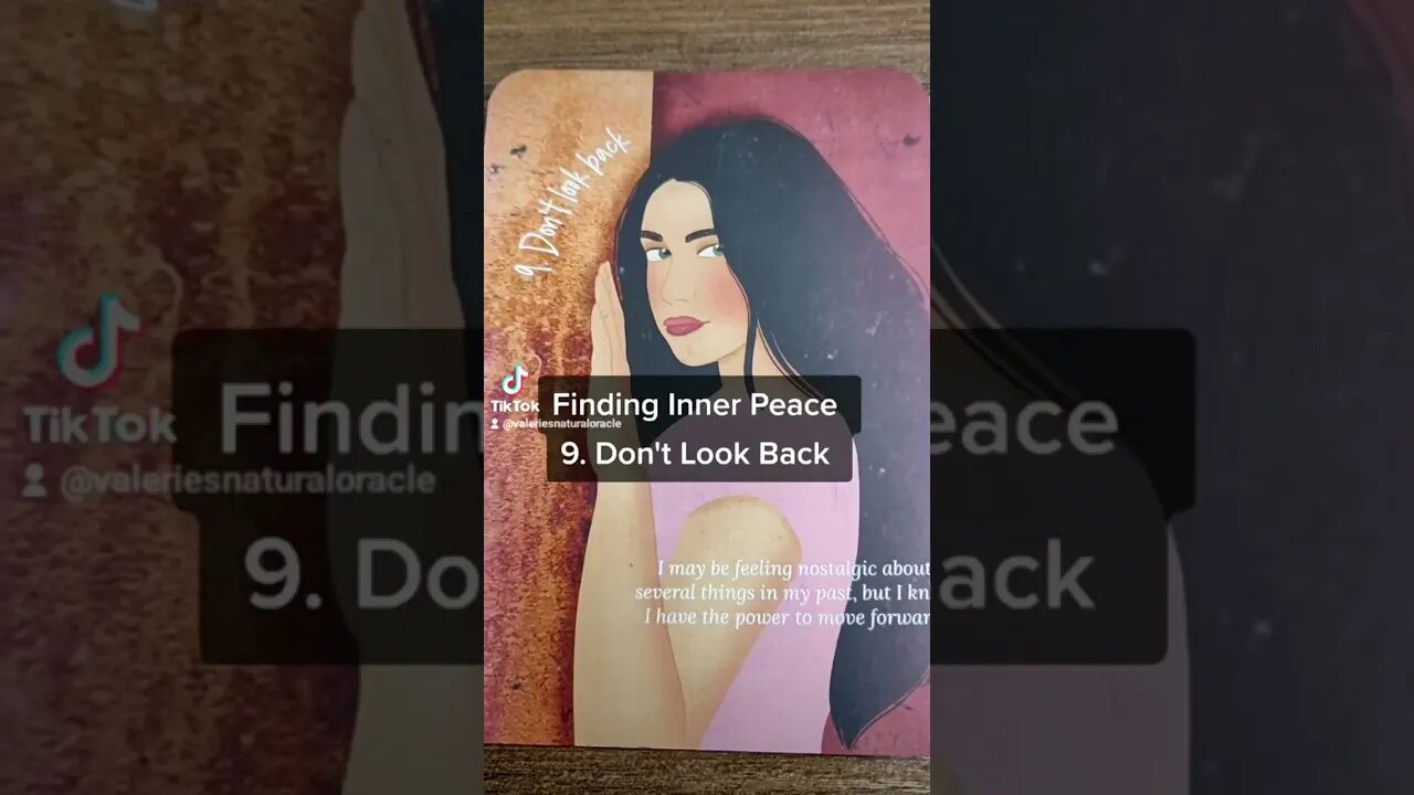 Finding Inner Peace - No. 9, Don't look back! #shorts #short #yourjourney