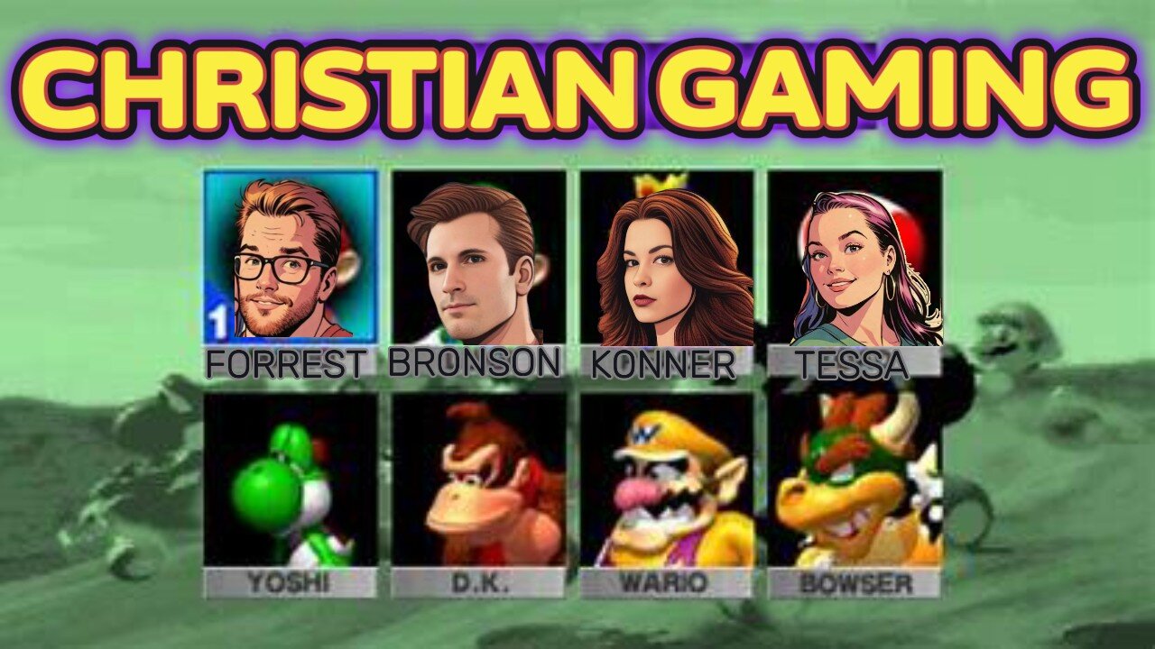 "I hit my dog"- Christians Play Mario Kart