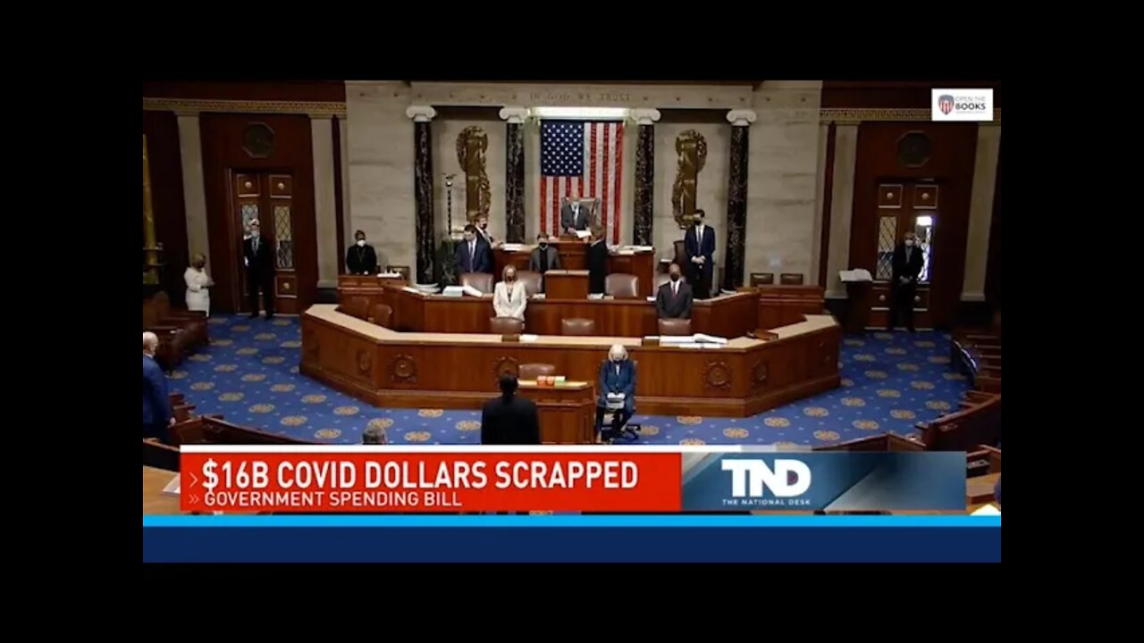 The National Desk: $1.5T Spending Bill Passes Senate after Dems Drop COVID Relief Funding