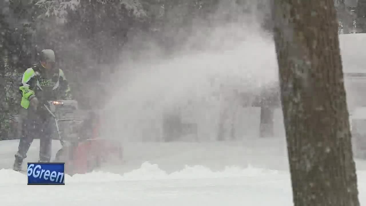 Digging out in Manitowoc