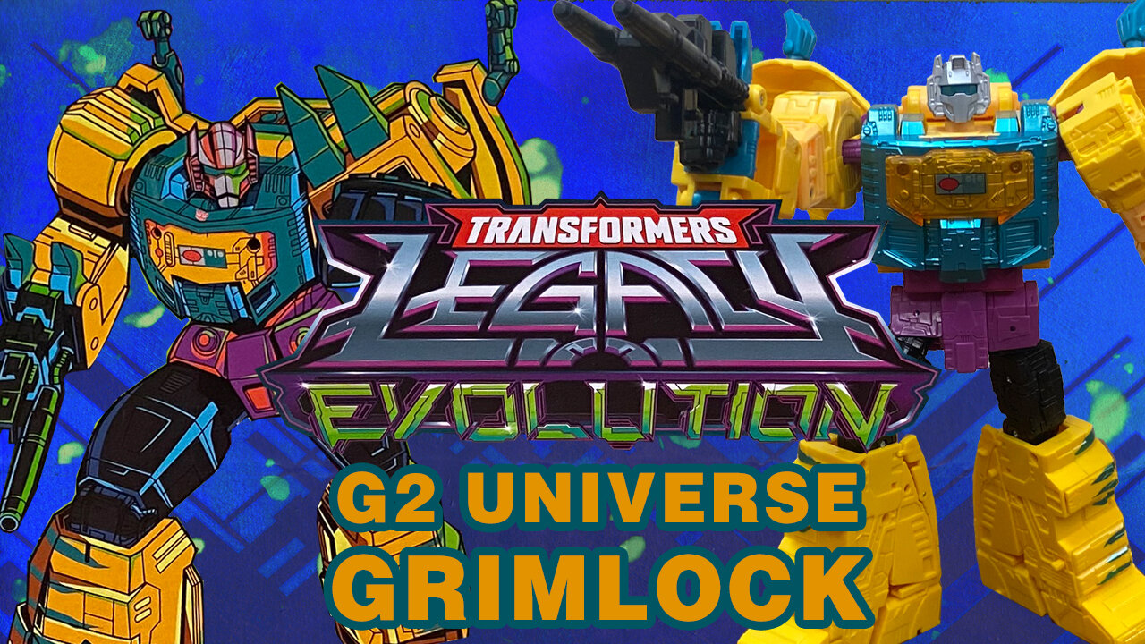 Grimlock G2 Universe - Transformers Legacy Evolution - Unboxing & Review