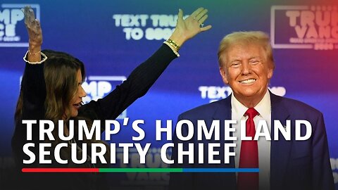 Trump picks Kristi Noem for homeland security secretary