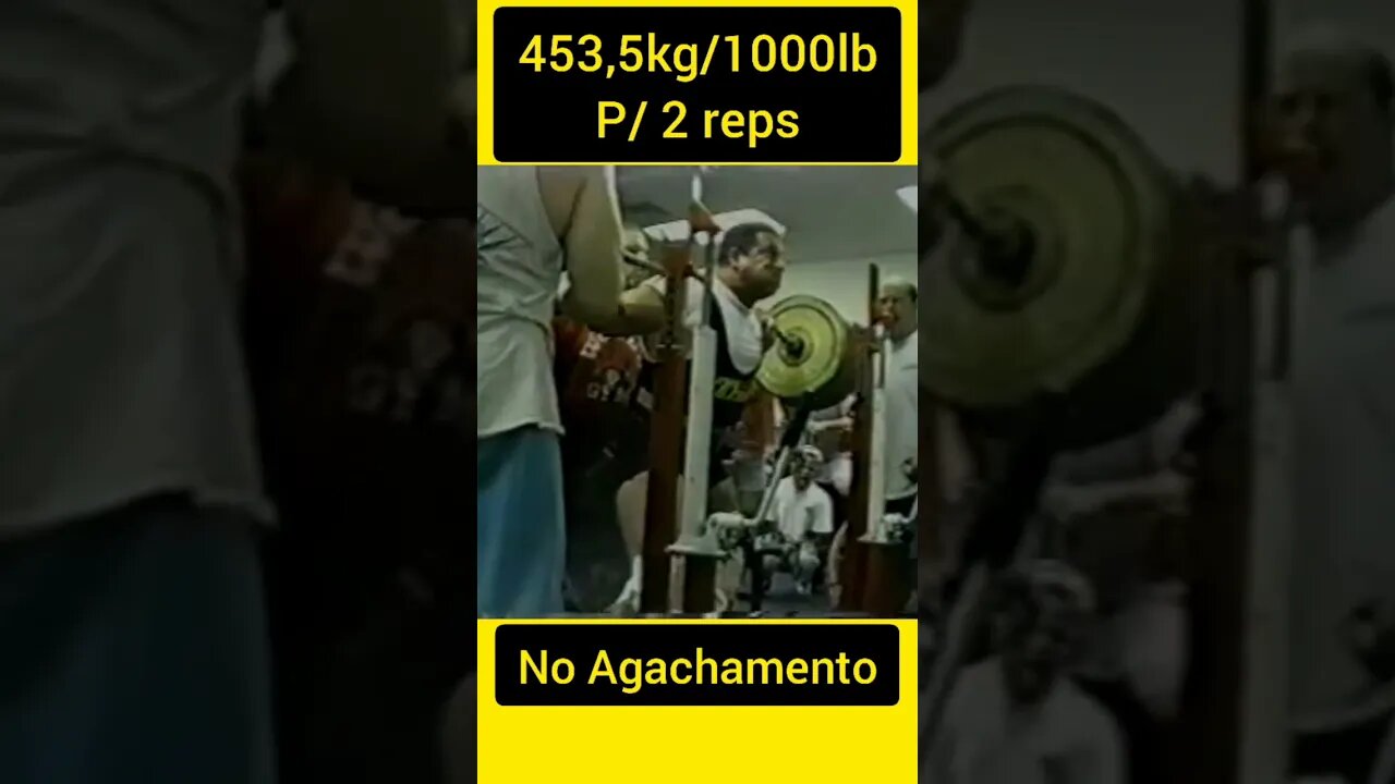 453,5kg para 2 reps no Agachamento de KIRK KARWOSKI