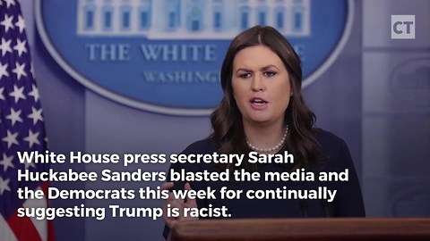 Sarah Huckabee Sanders Holds Up Mirror To Media