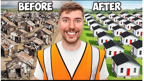 Mr Beast Built And Gave Away 100 Houses!