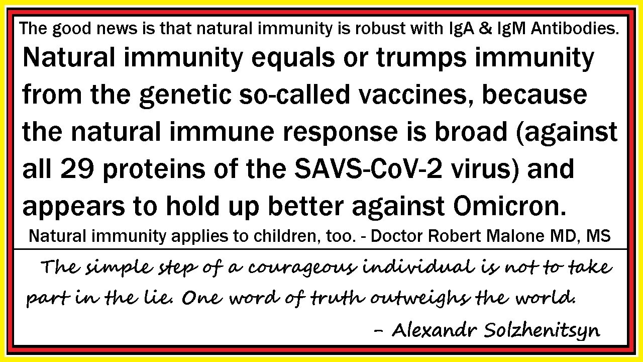 Natural Immunity 2022