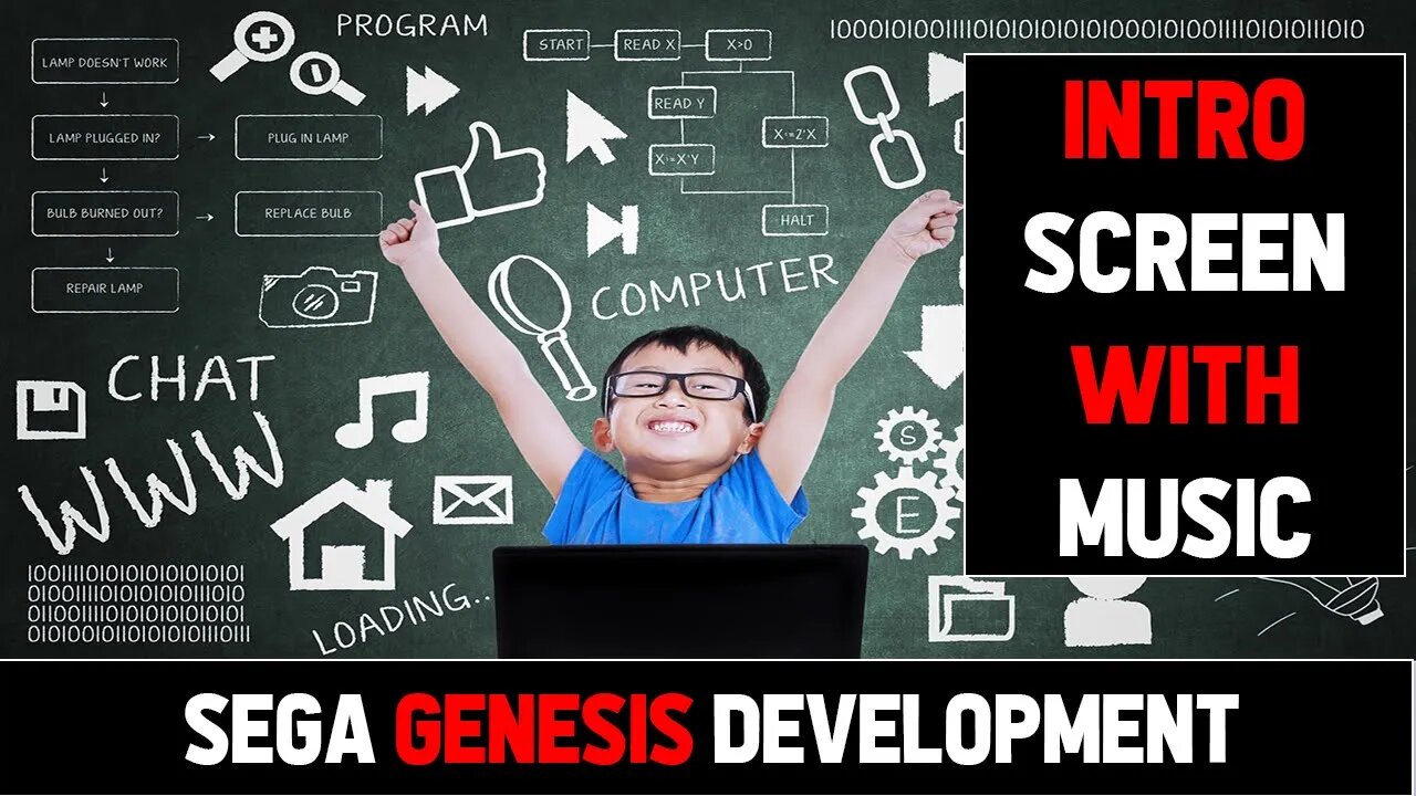 Creating a Sega Genesis Intro Splash Screen