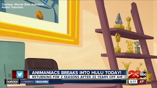 Animaniacs returns on Hulu today!