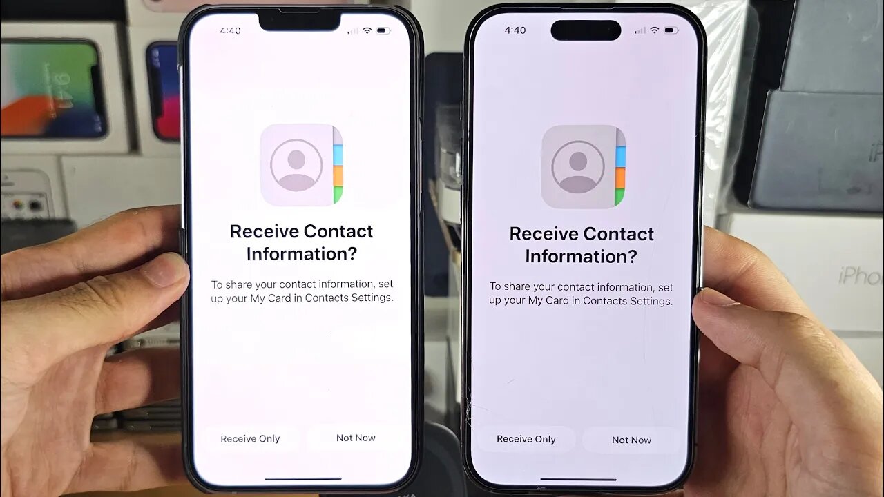 Fix: Can’t Share Contacts from iPhone to iPhone iOS 17