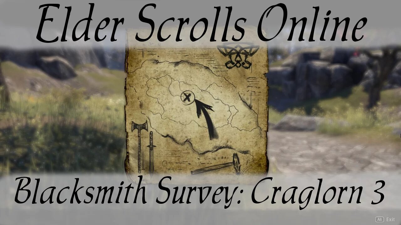 Blacksmith Survey: Craglorn 3 [Elder Scrolls Online]