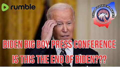 Biden Big Boy Press Conference | Is This The End Of Biden???