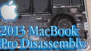 2013 MacBook Pro Disassembly for Palmrest & Keyboard Swap - Jody Bruchon