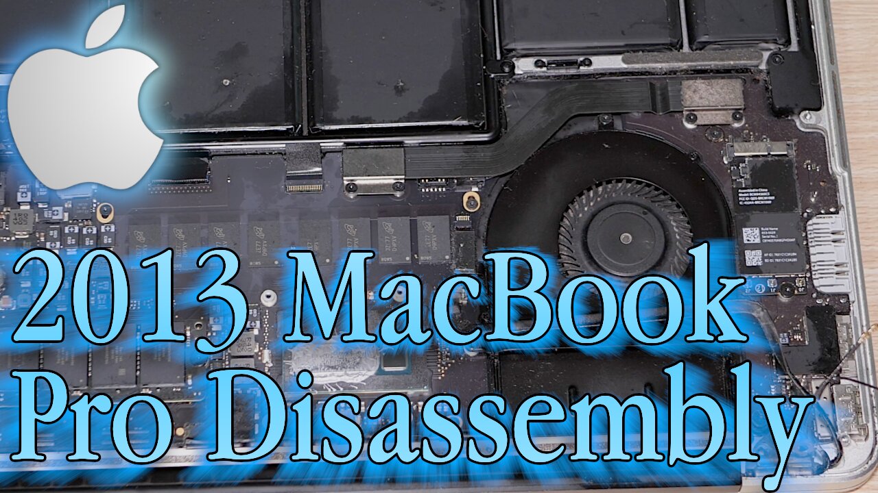 2013 MacBook Pro Disassembly for Palmrest & Keyboard Swap - Jody Bruchon