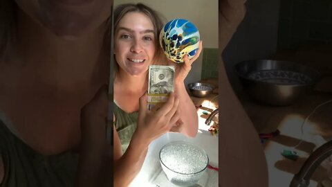 She did THAT with $100 BILL!!!