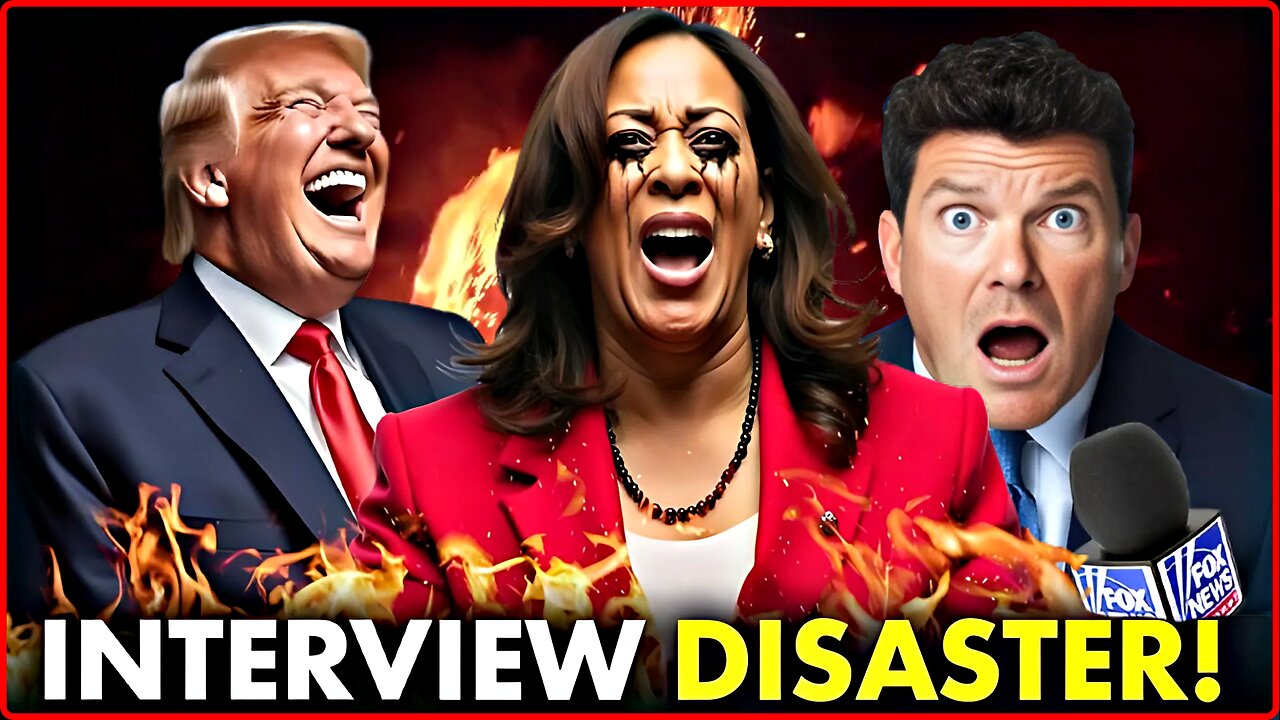 Bret Baier & Kamala's Dumpster Fire Interview | Fox News Just Guaranteed President Trump's Victory