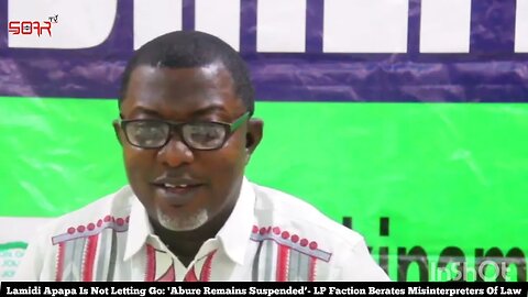 Lamidi Apapa: Court slams perpetual injunction against removing Abure as Labour Party chair