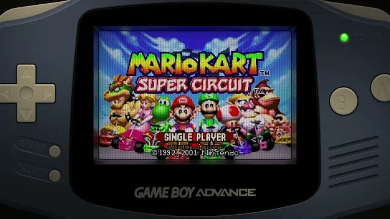 Stereotype Anomaly Plays - E59 - Mario Kart Super Circuit (GBA)