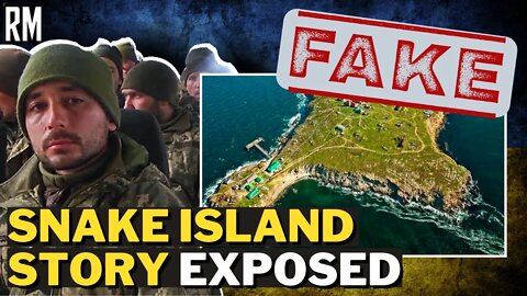 Fake Ukraine - Russia Video EXPOSED | Snake Island