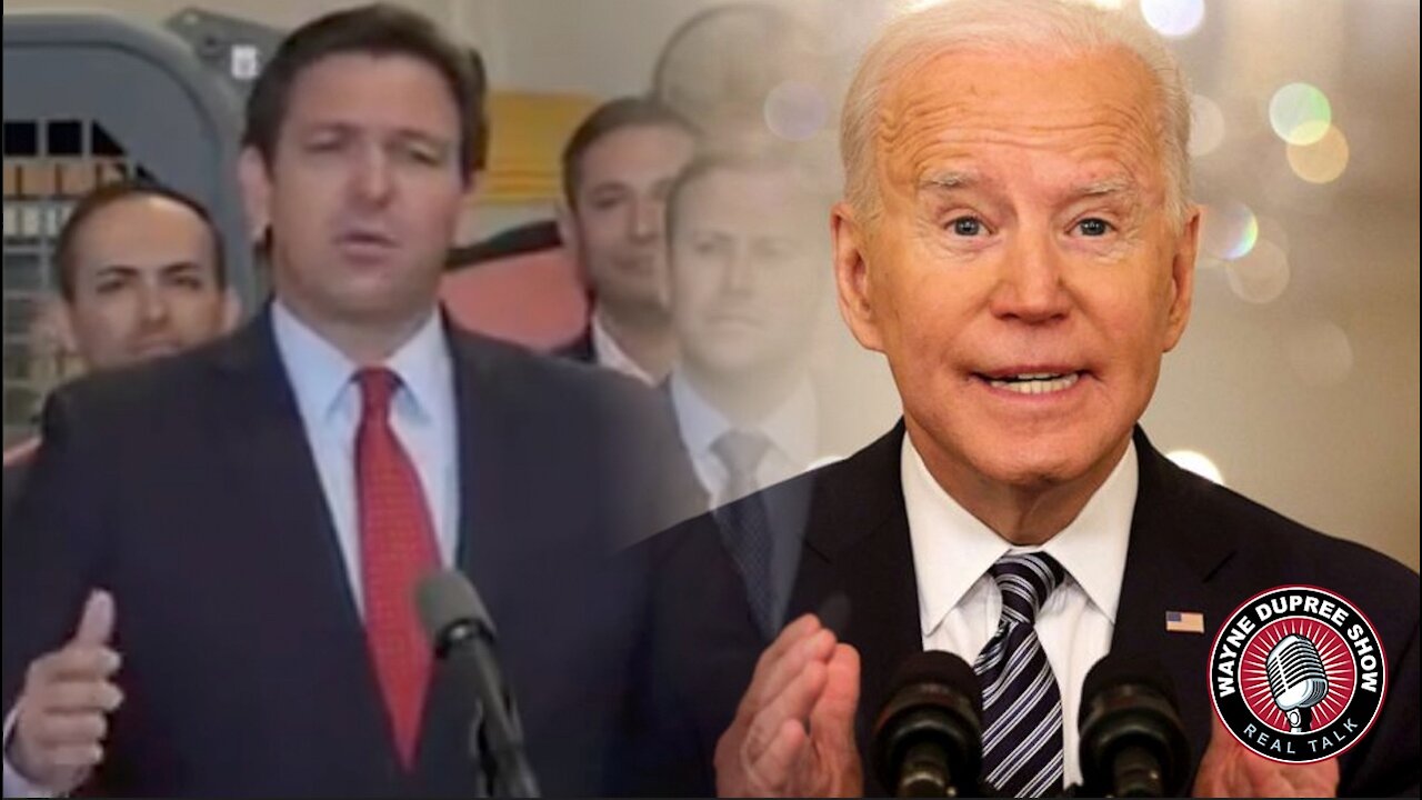 'Stop Bossing People Around': DeSantis Slams Biden Vaccine Mandates