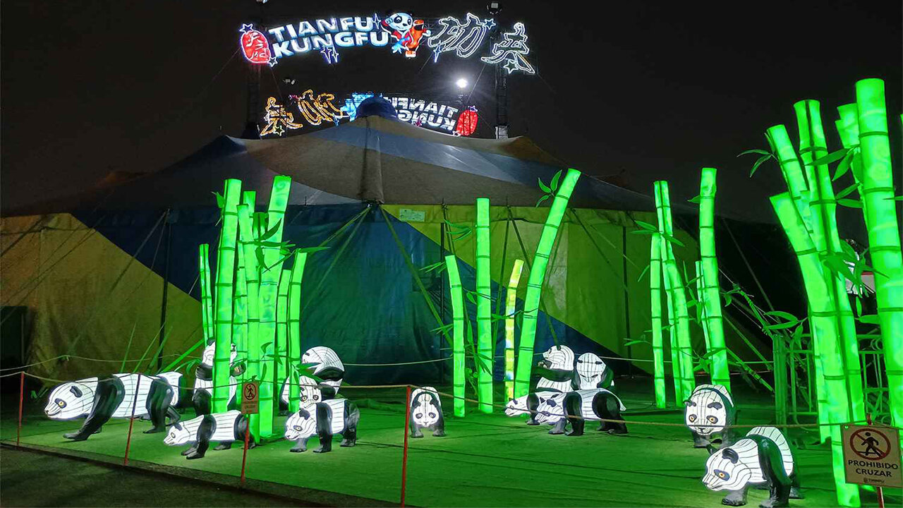 Mundo Roms - TIANFU KUNGFU Festival 2024 - Pandas - Mall Paso Quilin - Peñalolen #mundoroms