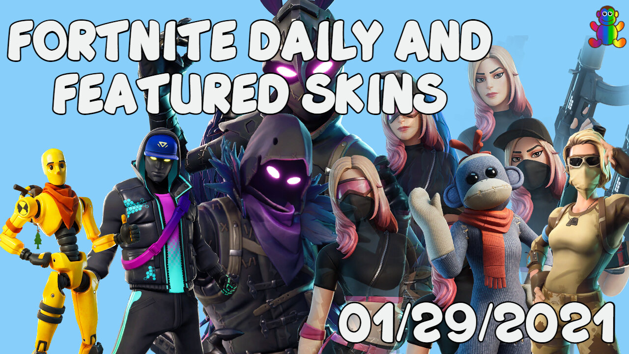 All Daily and Featured Fortnite Skin Items Today in 30 seconds Dance (01/29/2021)