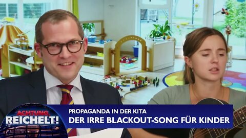 Blackout Propaganda So zwingt die Scholz Regierung unsere Kinder, Stromausfall toll zu finden