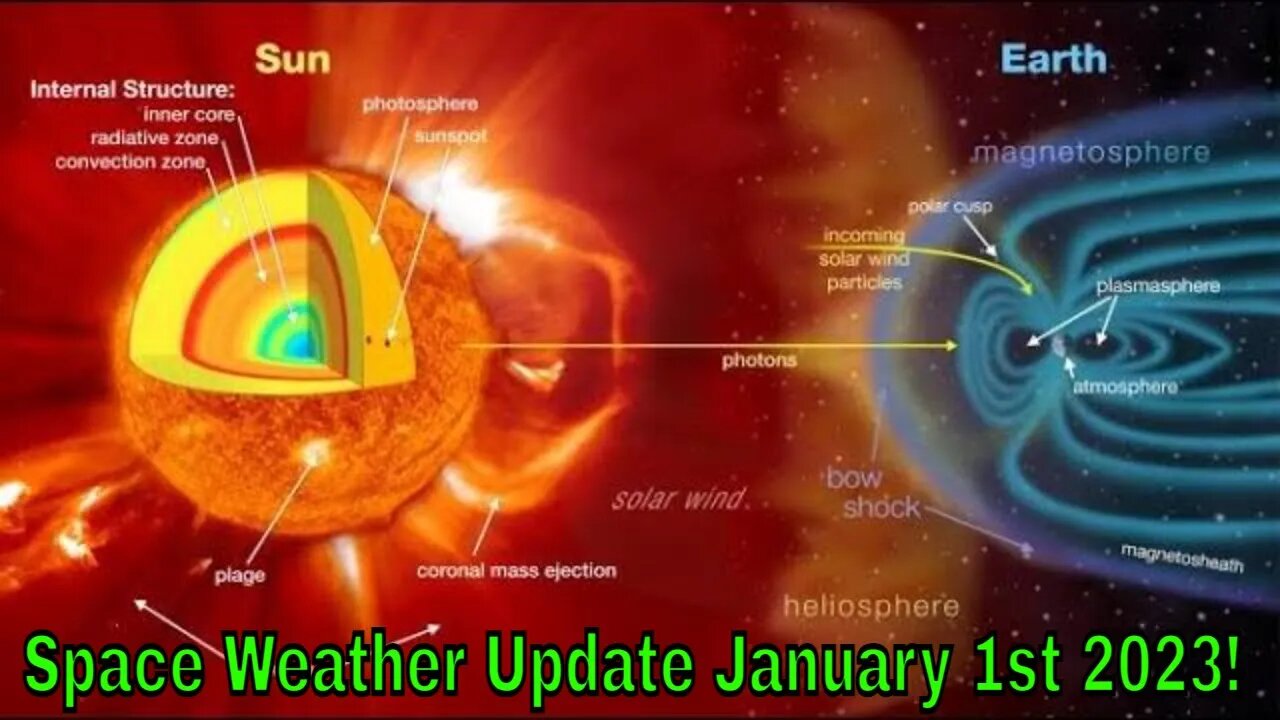 Space Weather Update Live With World News Report Today January 1st 2023!