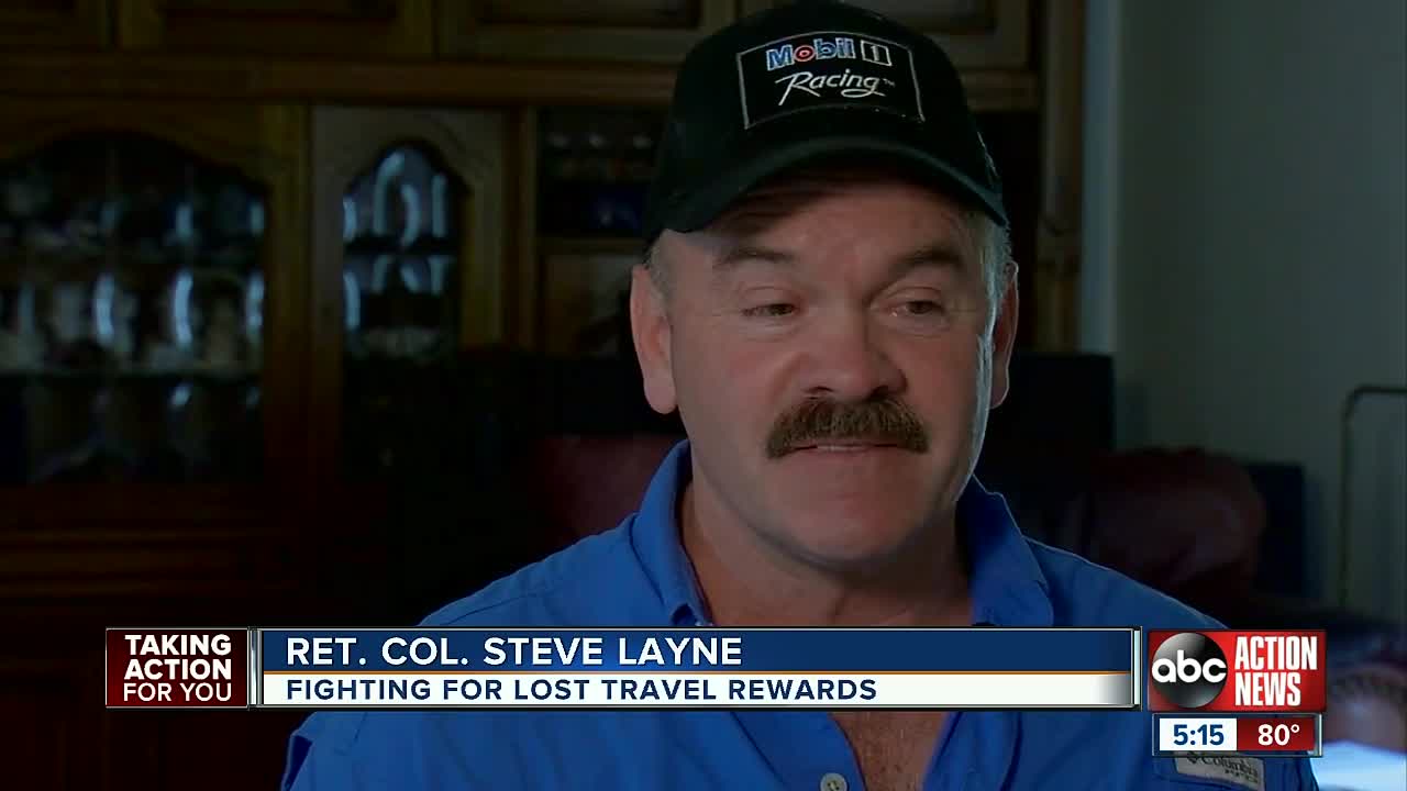 Retired Air Force Colonel says hotel chain deleted his account with 166K travel points