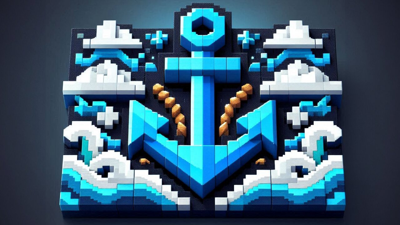 How To Make An Anchor Banner In Minecraft