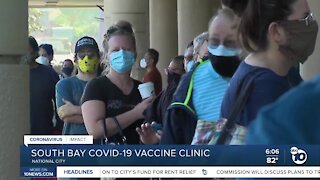 South Bay to host COVID-19 vaccine clinic