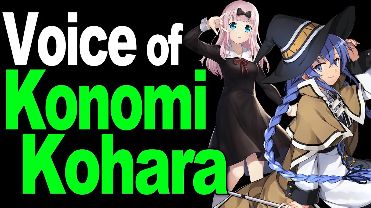 Voice of Konomi Kohara and Why I Love It!