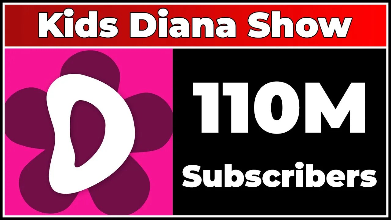 Kids Diana Show Hit 110 Million Subscribers