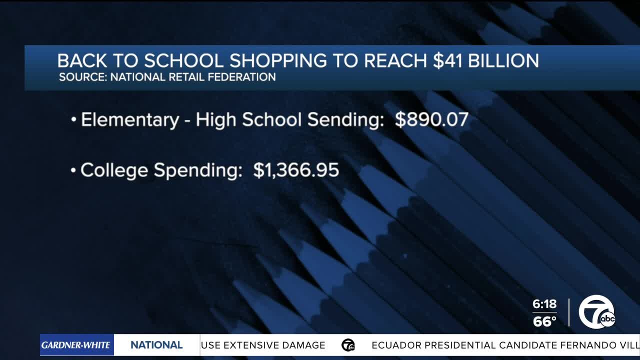 Back-to-school spending to reach $41B in 2023