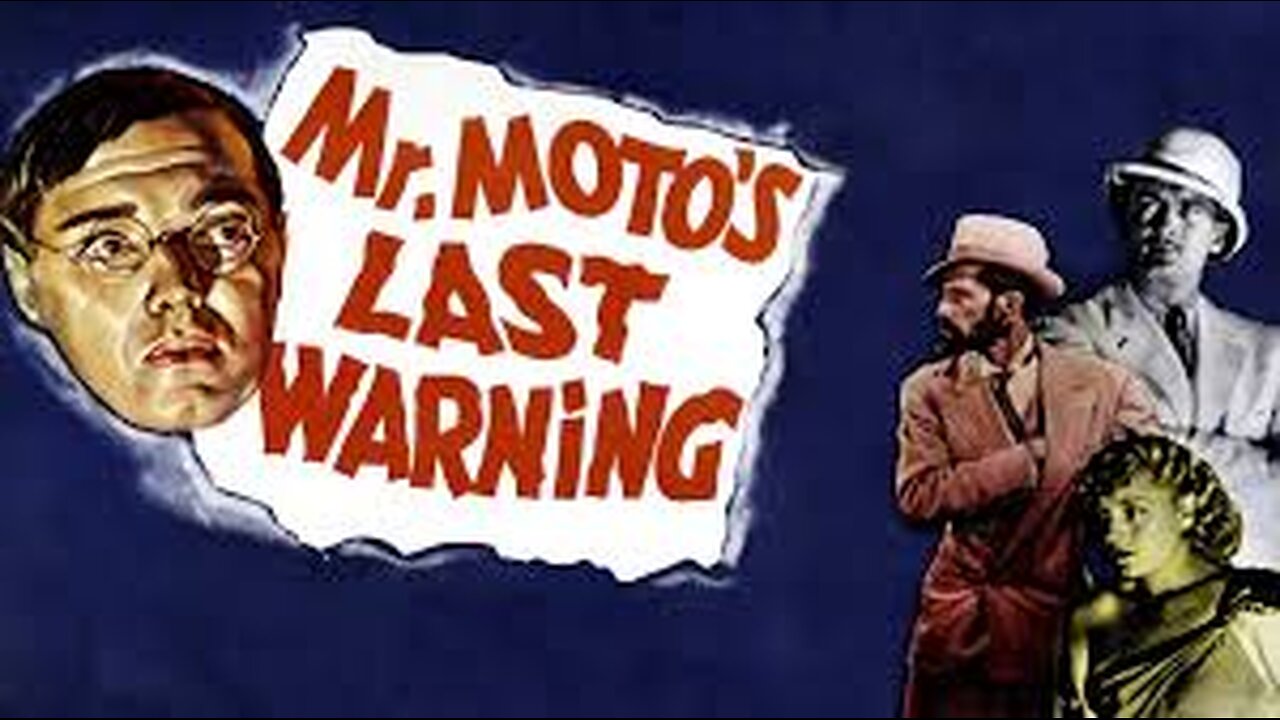 MR. MOTO'S LAST WARNING (1939)--colorized