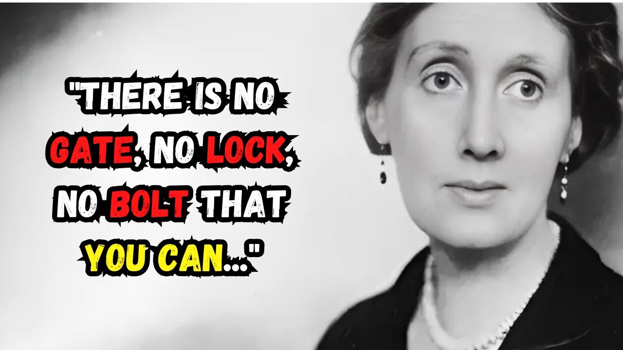 Timeless Virginia Woolf Quotes That Reveal Life's Deepest Insights | Thinking Tidbits