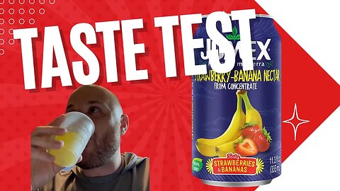 Taste Test | Jumex, Strawberry Banana Nectar