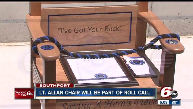 Lt. Allan will forever be a part of roll call with the Southport Police Department