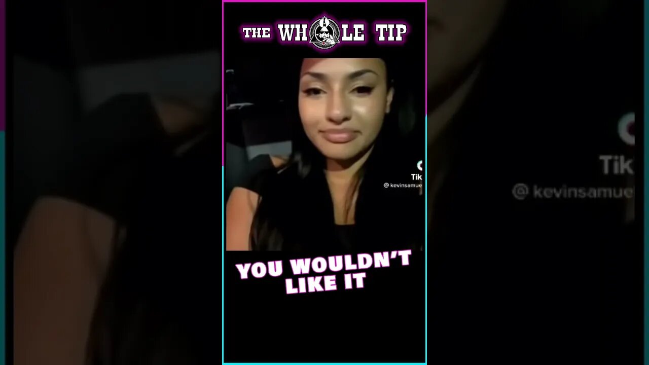 YOU WOULDN'T LIKE IT - the Whole Tip #shorts #short #shortvideo #subscribe