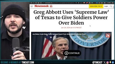 TEXAS DECLARES SUPREMACY OVER FEDERAL AUTHORITY, SEVERAL STATES ALIGN WITH TEXAS, CIVIL WAR TRENDI..