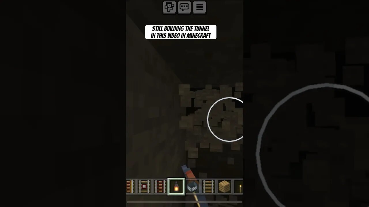 Still Building The Tunnel in This Video in Minecraft #fypシ #2023 and also #2024comingsoon