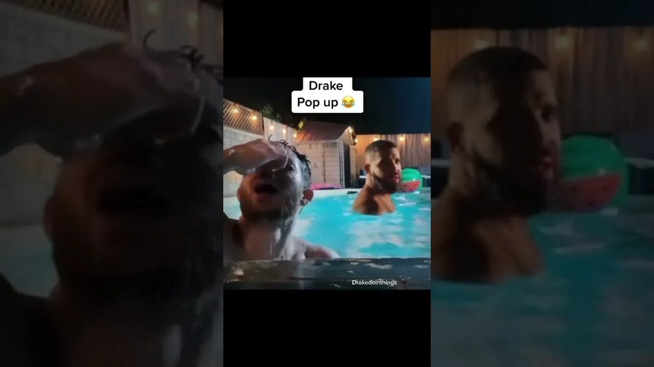 Drake pop up 🤣 #shorts #drake