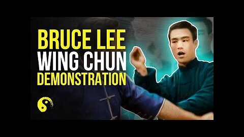 Cross kick Studio Films Bruce Lee Wing Chun Demo