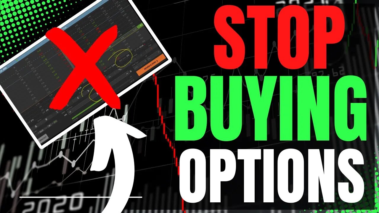 🚫 STOP BUYING OPTIONS l It is a Wasting Asset!