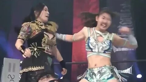 Tag Team Match Rebel & Enemy (Ram Kaichow & Maika Ozaki) vs Queen’s Quest (Lady C & Miyu Amasaki)