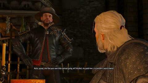 The Witcher 3 ugly baby part 9 drunk funny conversations (starting of no place like home)