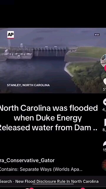 The flood was caused by,,,